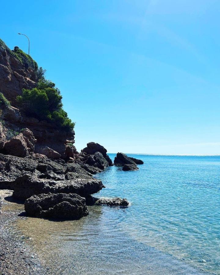 Apartamento Familiar Con Piscina A Un Paso De Playa Cala Sirenas Miami Playa Dış mekan fotoğraf